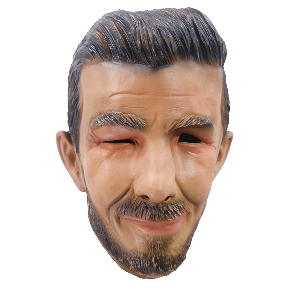 NEW Realistic Man Celebrity Mask Rubber Cosplay Realistic Male Latex Mask Headgear Cosplay Props