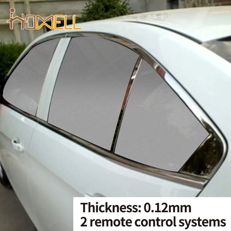 Self Adhesive PDLC Window Tint Smart Film For Car Window Black On/Off