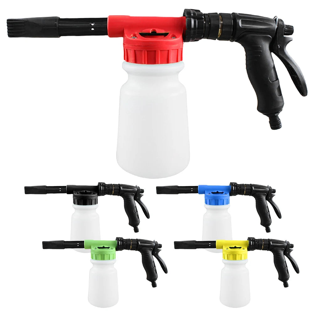 1L Car Washing Foam Gun Foam Gun Car Wash Sprayer ABS Snow Foam Gun Car Wash Soap Sprayer For Car RVs Boats Wash MaintenanceTool