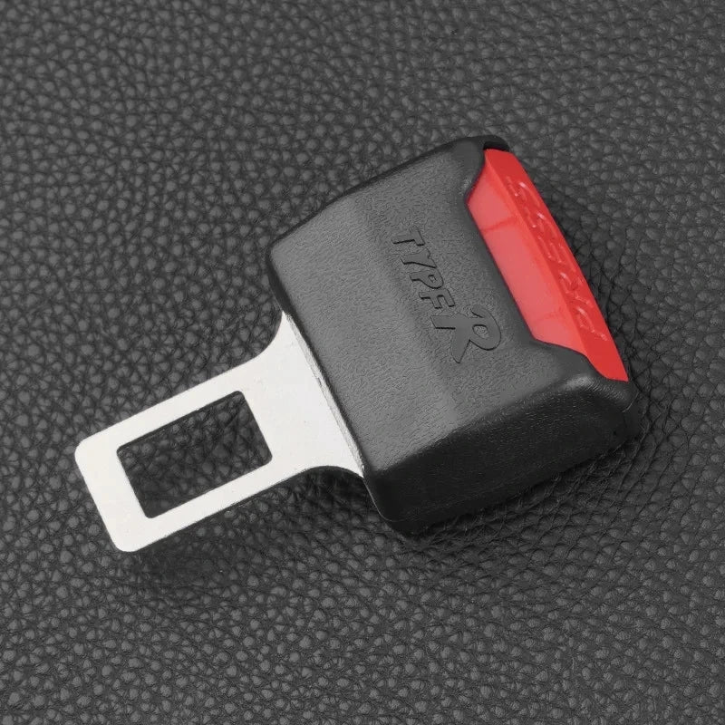 1Pc/2Pcs Car Seat Belt Clip Extender Safety Seatbelt Lock Buckle Plug Thick Insert Socket Extender Safety Buckle Car Accessories