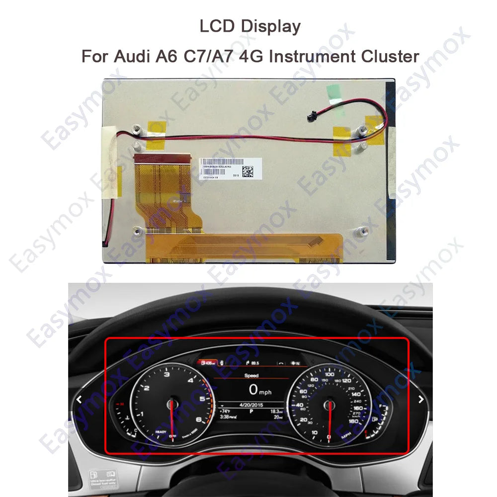 LCD Display For Audi A7 4G 2012-2018 Instrument Cluster Cockpit Dashboard 4G8-920-983-E