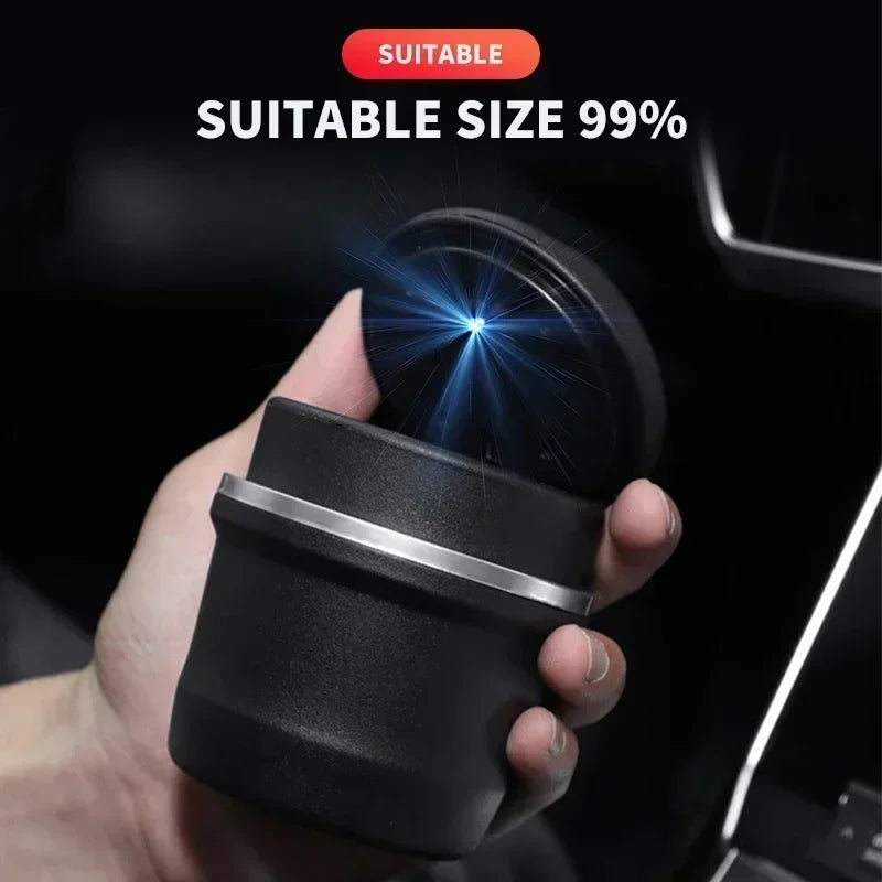 Portable Auto Car LED Cigarette Smoke Ashtray Holder For Lada VESTA Niva Kalina Priora Granta Largus Samara 2110 Tavria Estate