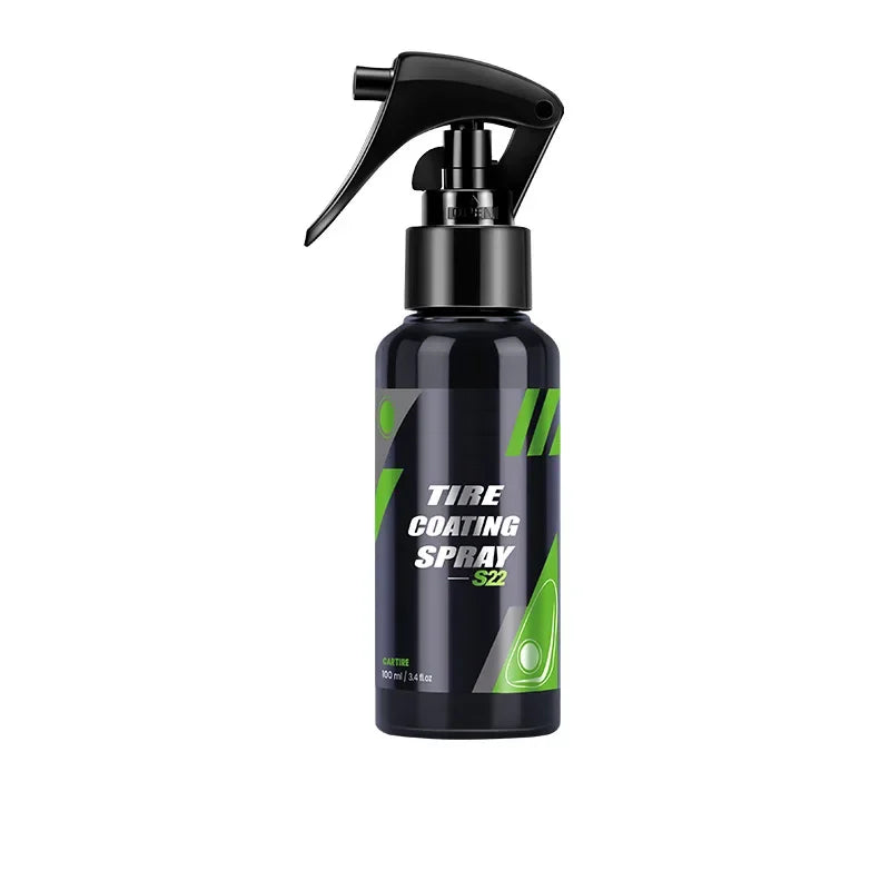 S22 Black Car Tire Blackening Ceramic Coating Spray Liquid Refurbishing Agent Auto Washing  Accessories Spraying Wax Clean