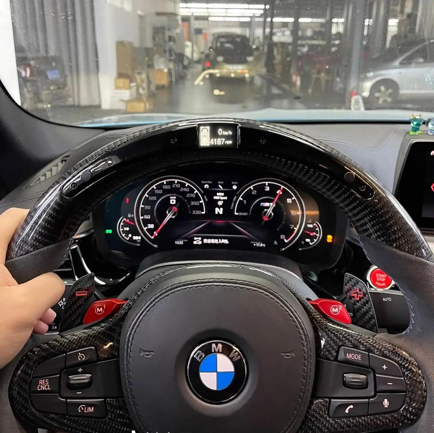 M1 M2 M3 M4 M5 F10 F20 F22 F30 F32 F36 F40 F90 E90 E91 E70 Custom BMW F30 LED Steering Wheel Carbon Fiber Forged For BMW