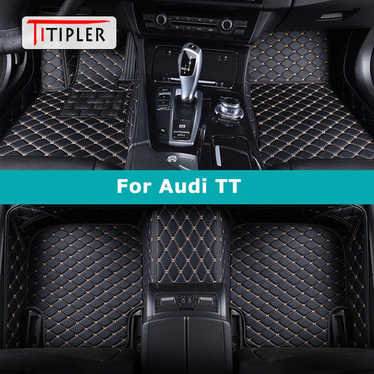 Custom Car Floor Mats For Audi TT Auto Carpets Foot Coche Accessorie