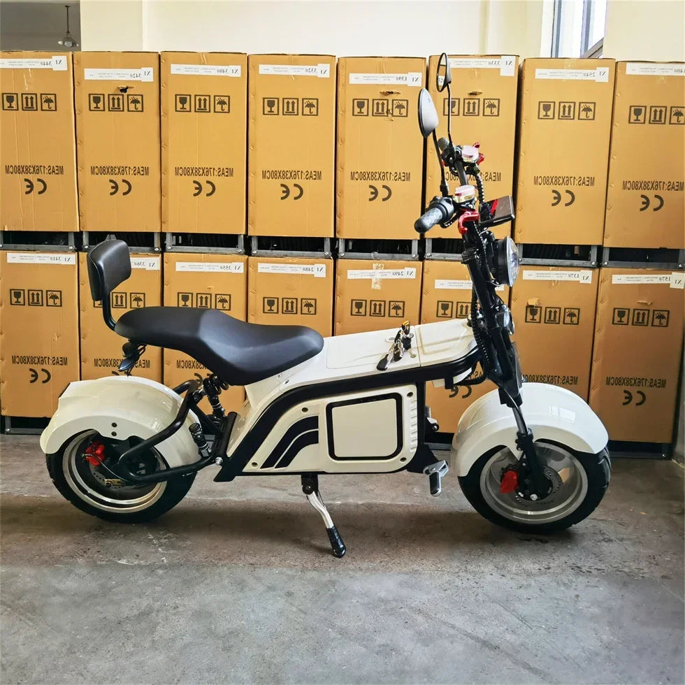 New Design City Harley Aluminum Electric Scooter Motorcycle 10000W