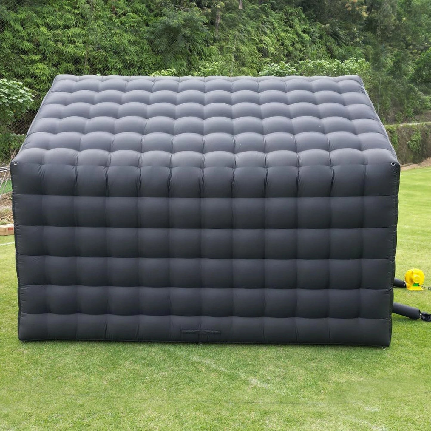 Outdoor Inflatable Night Club Party House Black Inflatable Cube Tent Large Mobile Nightclub Portable Disco Pavilion For Event