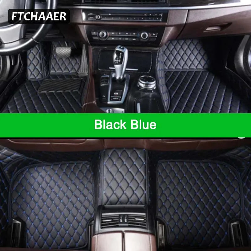 FTCHAAER Custom Car Floor Mats For Audi A3 S3 Saloon Limousine 2013-2023 Sedan Auto Carpets Foot Coche Accessorie