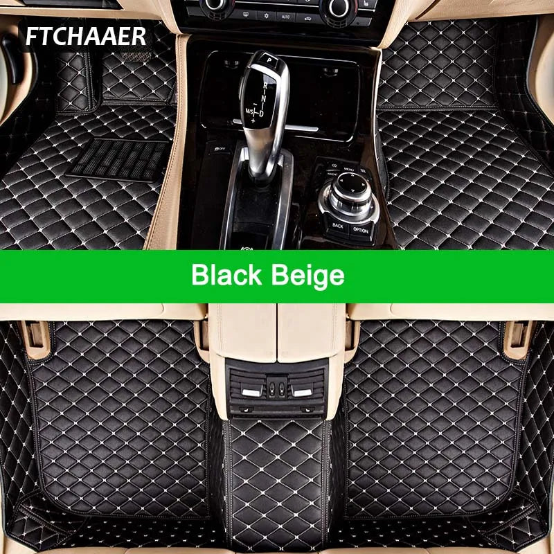 FTCHAAER Custom Car Floor Mats For Audi A3 S3 Saloon Limousine 2013-2023 Sedan Auto Carpets Foot Coche Accessorie