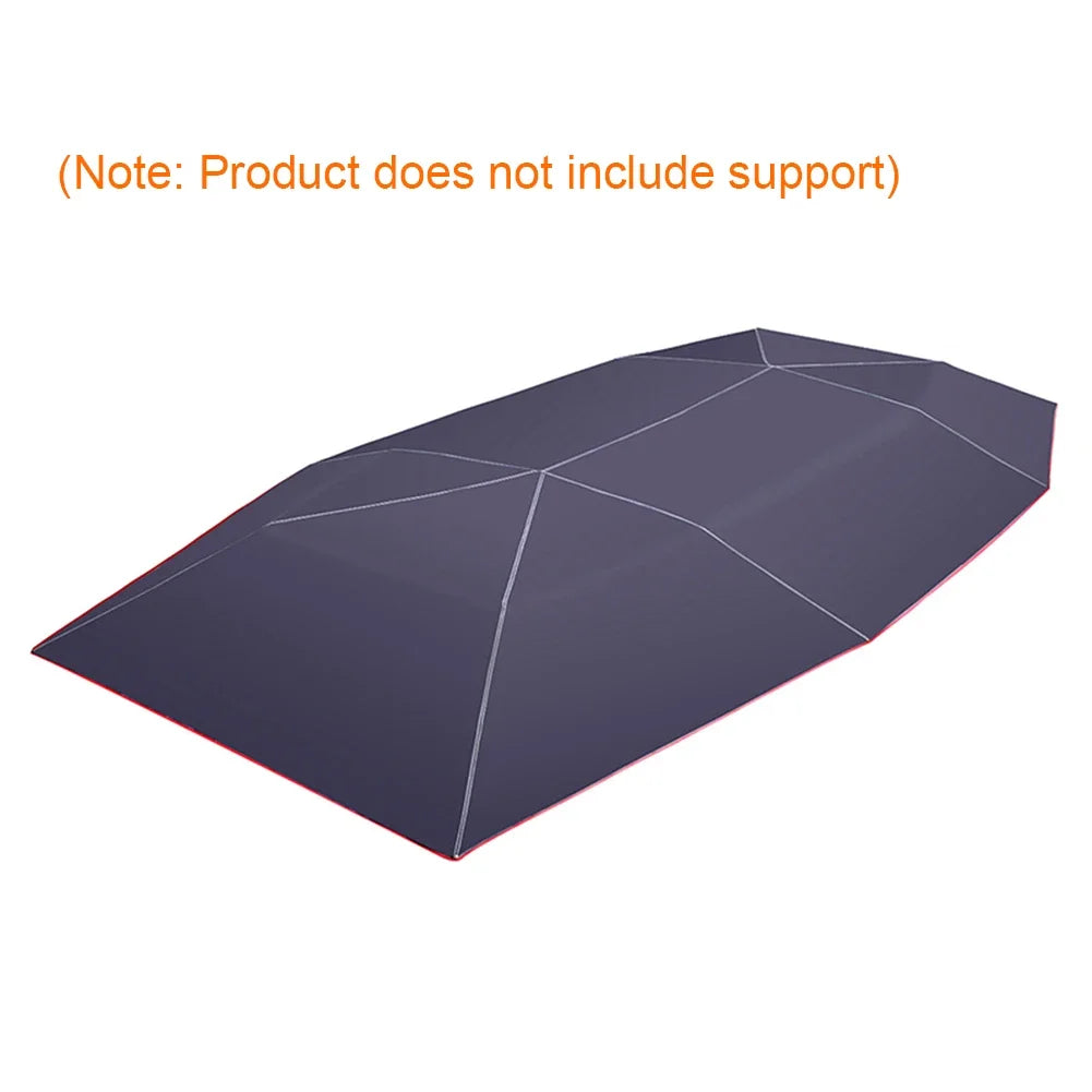 Outdoor Summer Thermal Insulation Carport Tarpaulin Car Sunshade Tarpaulin Canopy Cover UV Protection Car Sunshade Awning