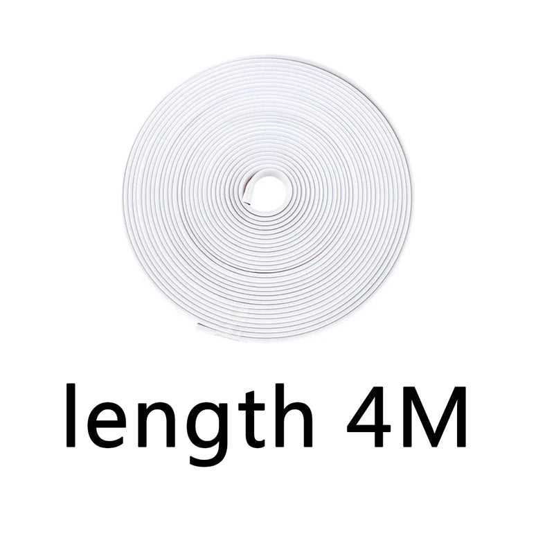 4M / 8M Car Rim Protect Strip Tire Protection Covers Car Wheel Rims Styling Bright Matte Car Wheel Sticker Wheel Edge Protector