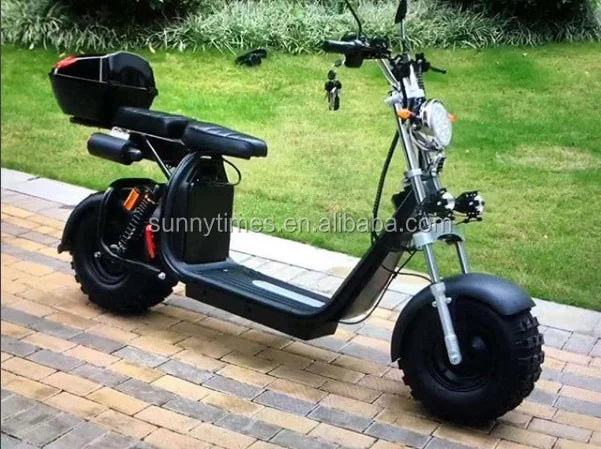 Fat Tire Adult 2 Wheeler 1500W Newest Electric Harlay Scooter Electric Motorcycle