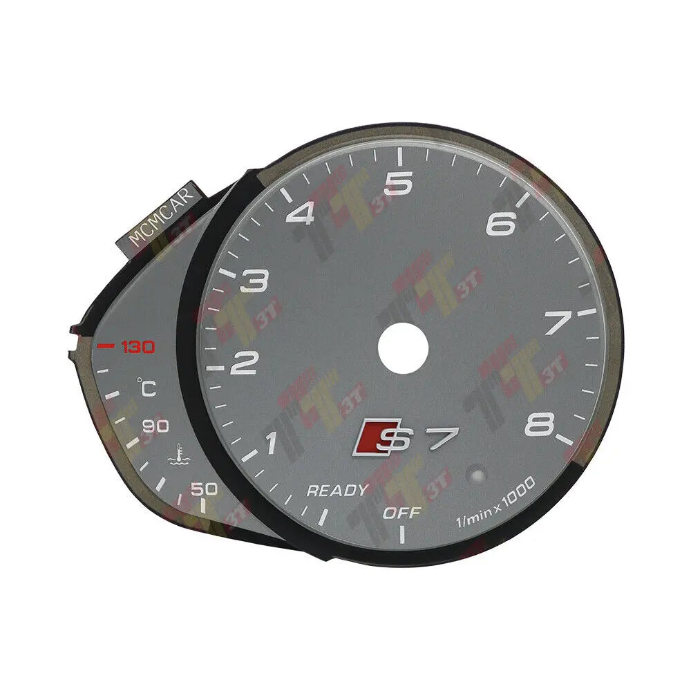 Gauge Face for Audi A7 S7 RS7 C7 Instrument Cluster Grey 320KM/H