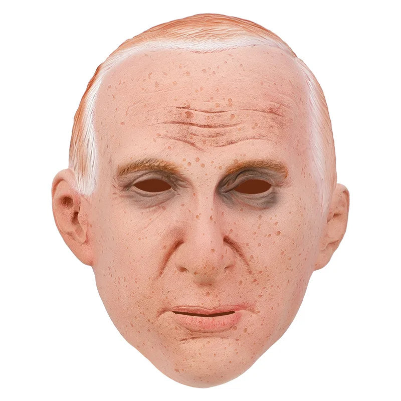 Halloween Latex Head Mask Joe Biden Novelty Old Man Cosplay Masquerade Costume Props