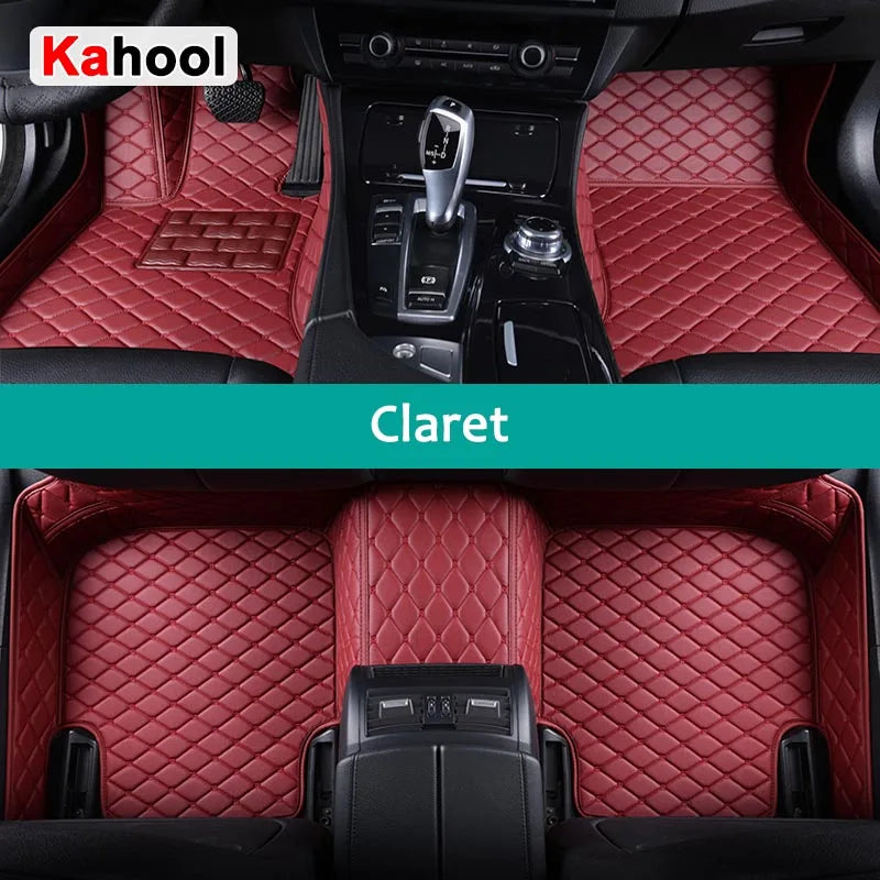 Custom Car Floor Mats For Audi A4 Saloon B8 B9 Auto Carpets Foot Coche Accessorie