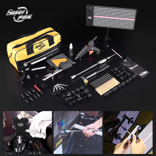 PDR Car Dent Repair Tool Auto Body Part Hail Dent Removal Kits Metal Slide Hammer Suction Cup Puller Kit Dent Accessories