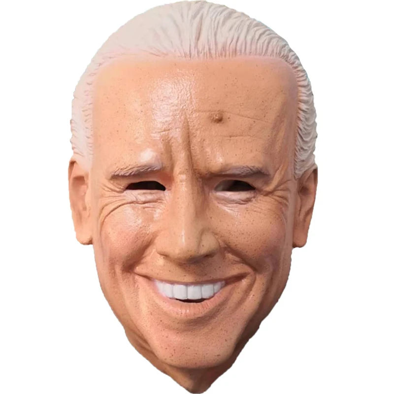 Halloween Latex Head Mask Joe Biden Novelty Old Man Cosplay Masquerade Costume Props