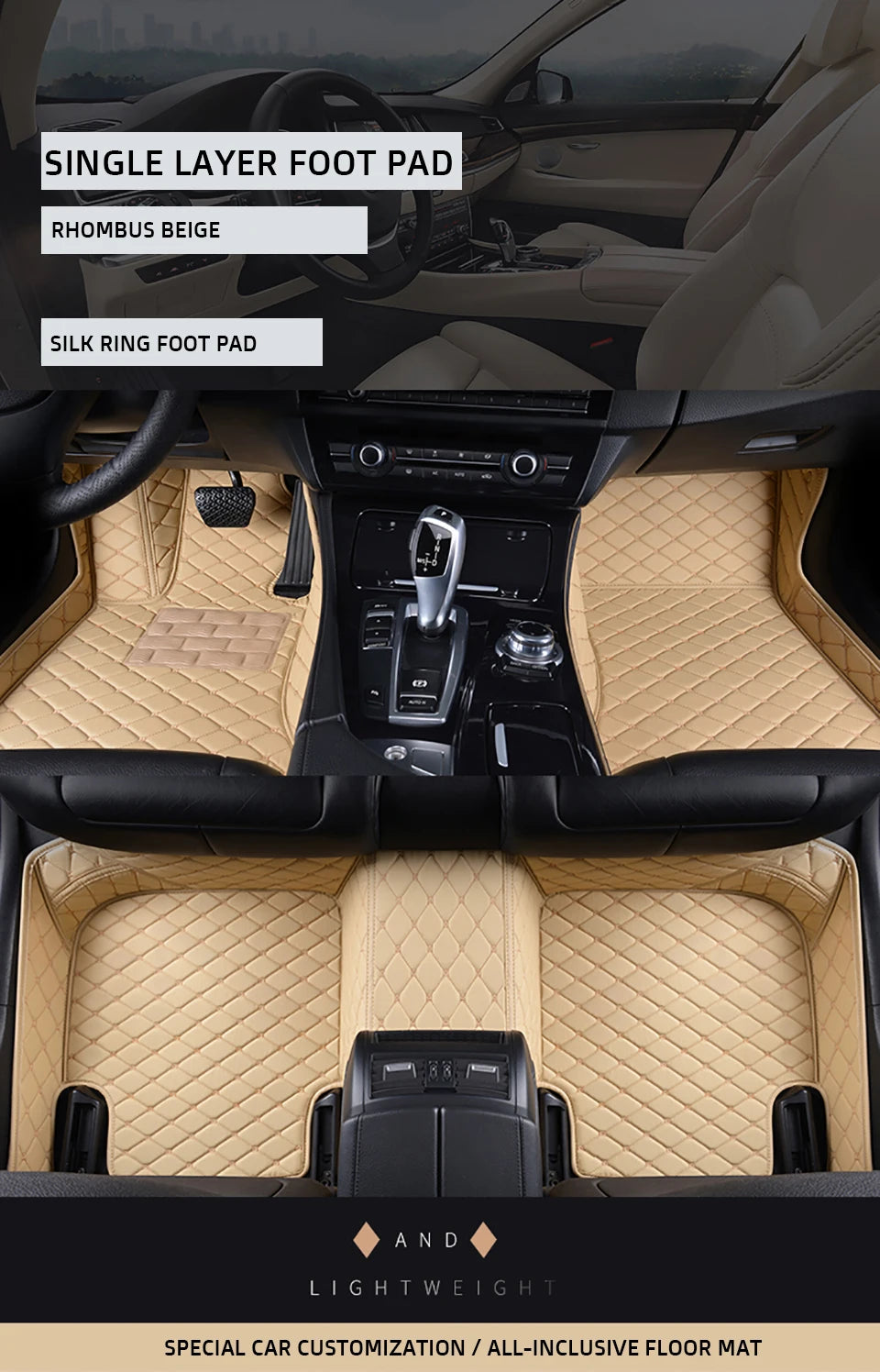 Custom Car Floor Mats For Audi A1 Auto Carpets Foot Coche Accessorie