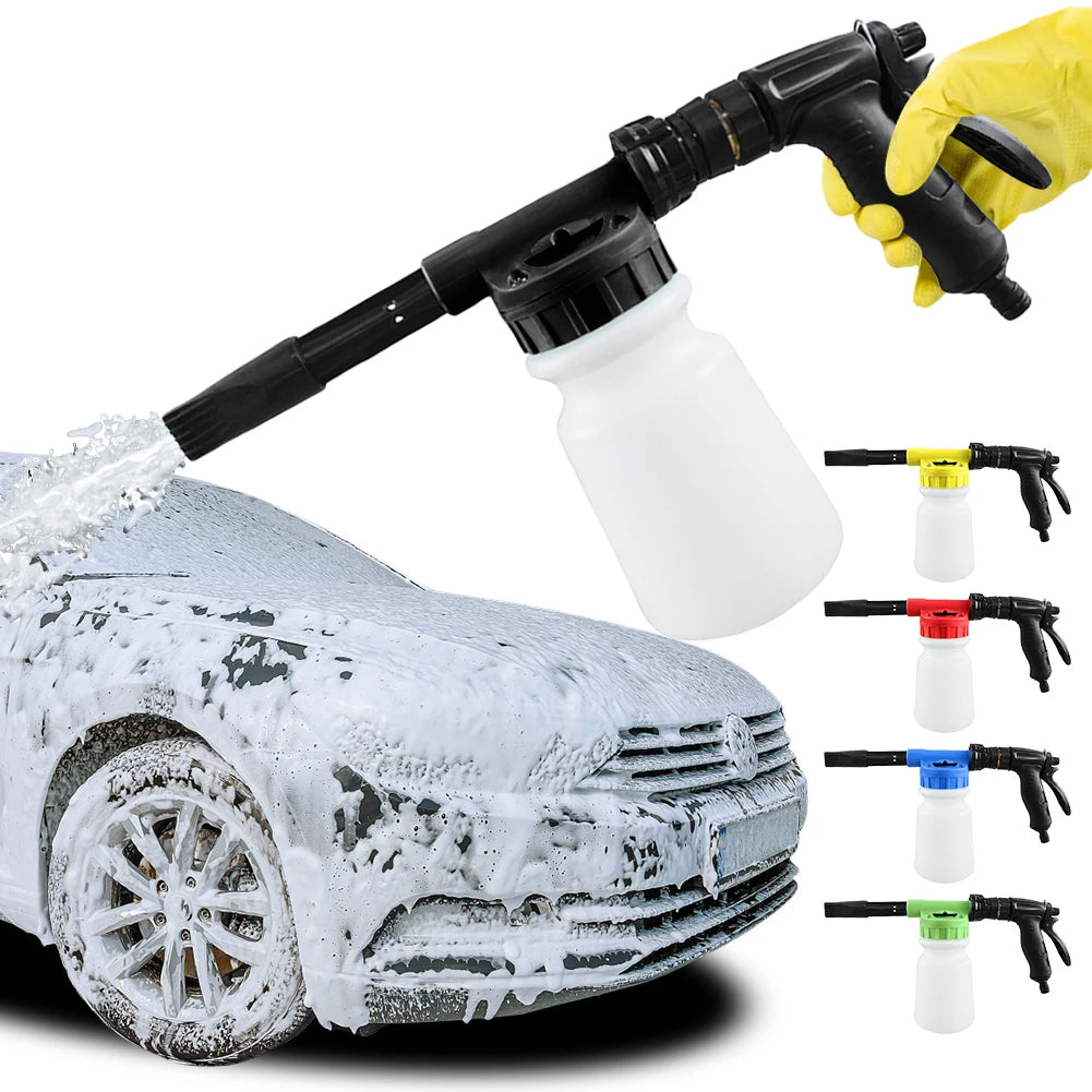 1L Car Washing Foam Gun Foam Gun Car Wash Sprayer ABS Snow Foam Gun Car Wash Soap Sprayer For Car RVs Boats Wash MaintenanceTool