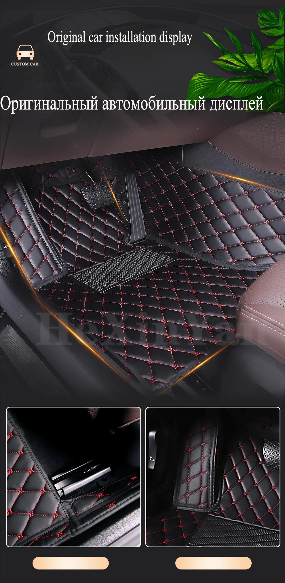 Custom Car Floor Mat for Audi A5 S5 sportback Sedan 2017 2018 2019 2020 2021 2022 auto Rug Carpet Footbridge accessories styling