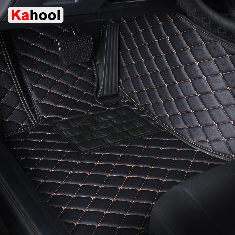 Custom Car Floor Mats For Audi A4 Saloon B8 B9 Auto Carpets Foot Coche Accessorie