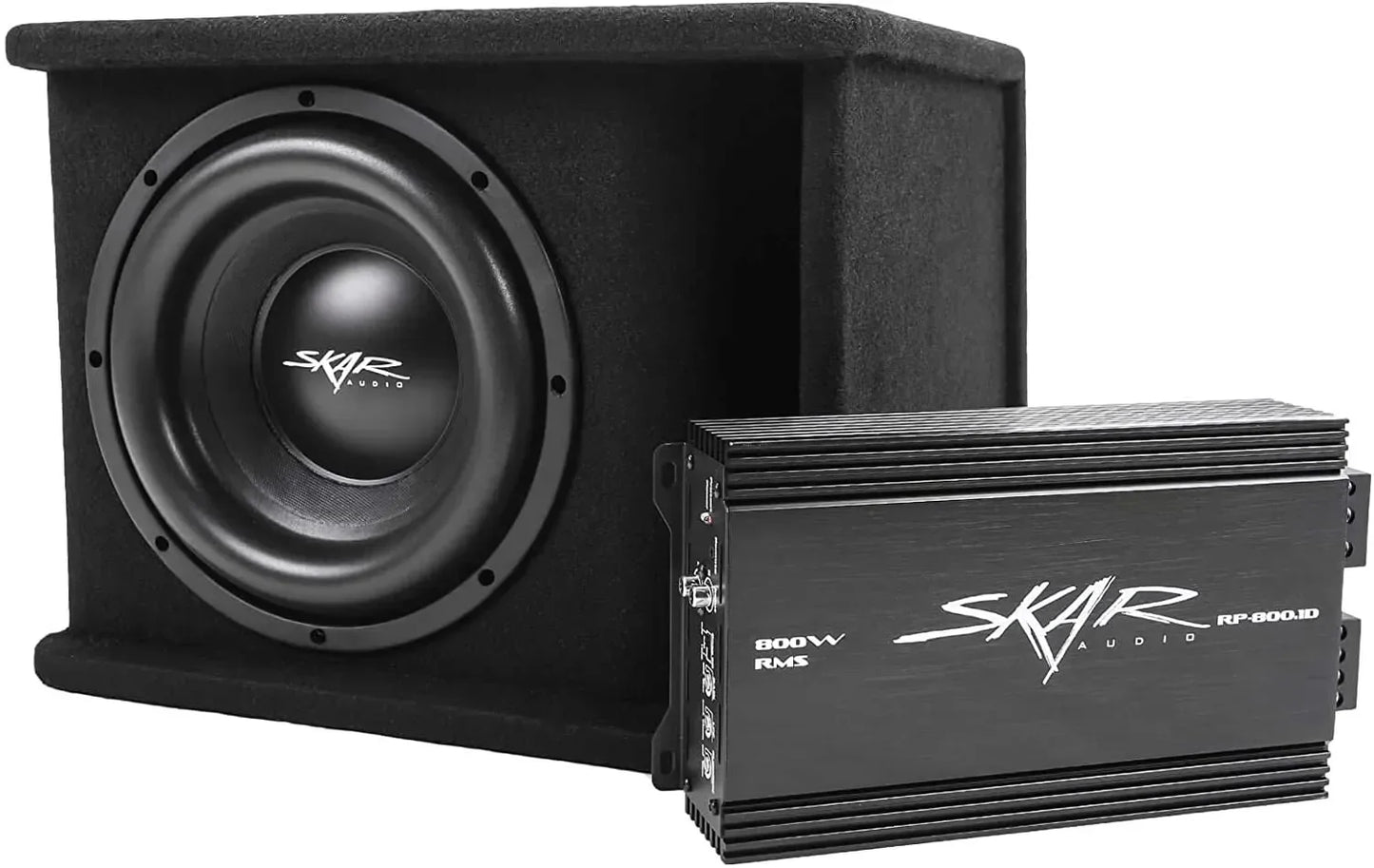 2025 New Skar Audio Single 10" Complete 1, 200 Watt Sdr Series Subwoofer Bass Package Loaded Enclosure Canvas Painting