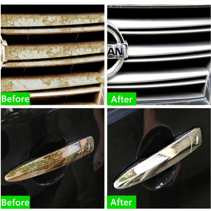 Rust Remover HGKJ Auto Detail Chemical Cleaner Removes Rust From Car Paint Grille Wheels Brake Discs Door Handles