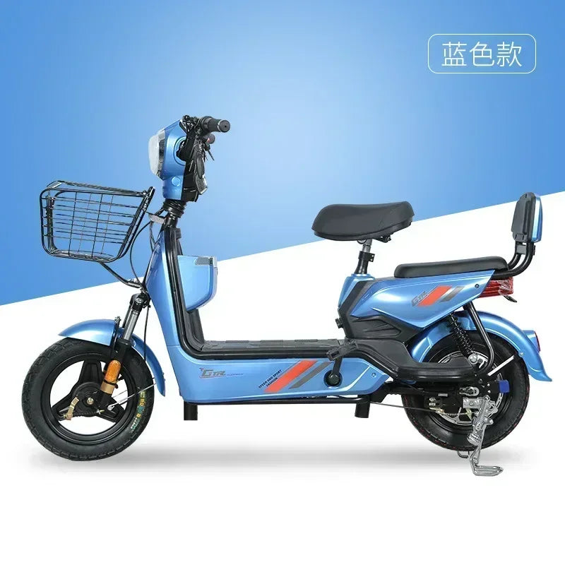 New Mobility Scooter Optional Remote Control Anti-theft Key Adult Two-wheeler Smart Electric Vehicle 350W12AH Electric Scooter