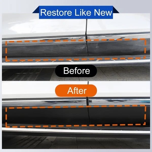 Plastic Restore Revitalizer Plastic Renovator Longlasting Coating For Car Rubbers Refurbish Clean Gloss Black Shine HGKJ 24