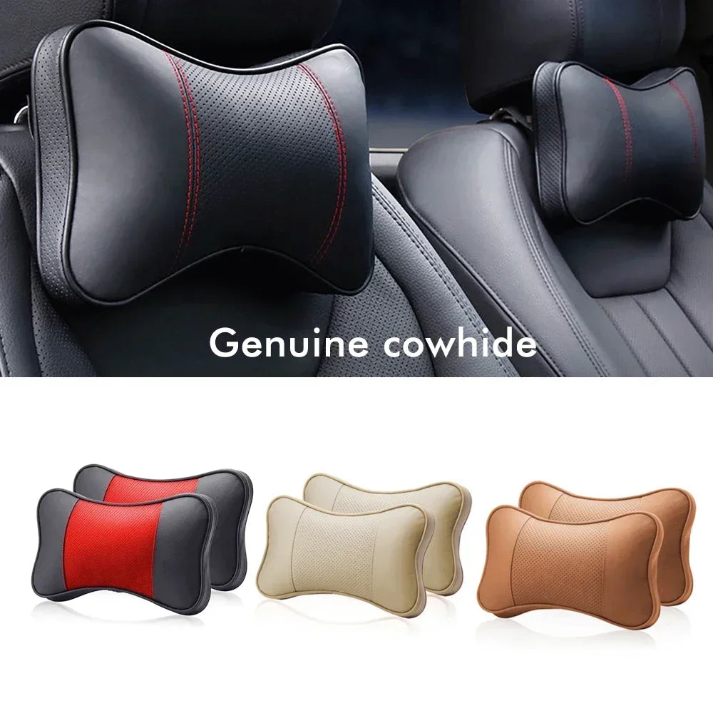 Car Seat Headrest Restraint Auto Safety Head Neck Rest Relax Pillow Cushion Pad Breathable Mesh Universal Car Seat Neck Pillow