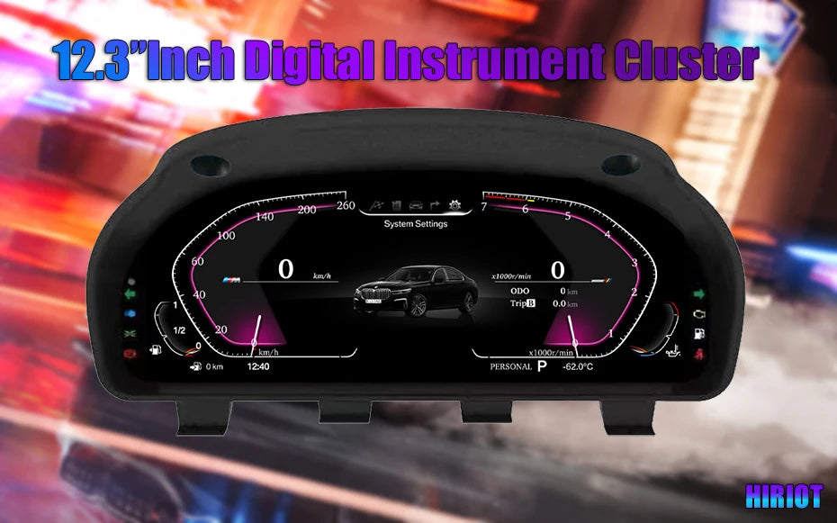 12.3''Digital Virtual Cockpit Instrument Cluster For BMW 3 4 Series F30 F31 F32 F33 F34 F36 NBT LCD Dashboard Panel Speedometer