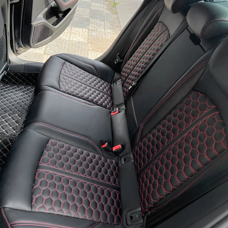 A3 A4 A5 A6 A7 A8 Q3 Q5 Q7 carbon fiber bucket seat For all Audi to RS Car accessories racing sports seats custom leather design