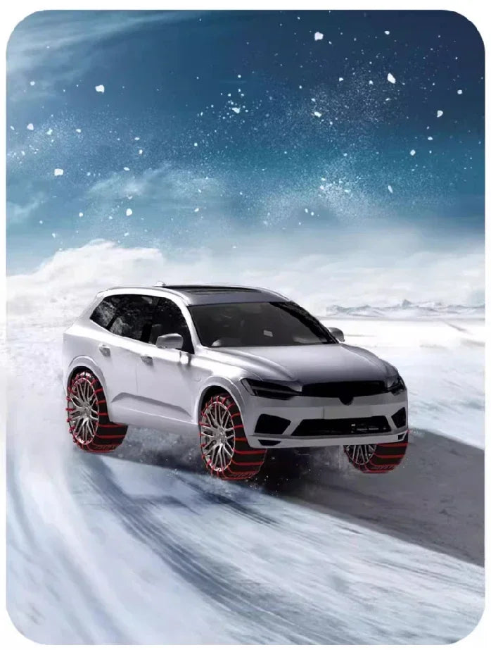 Anti Skid Snow Chains Car Winter Tire Wheels Chains Bad Terrain Wheels Anti-slip Tie Emergency Universal Lockout Artifact