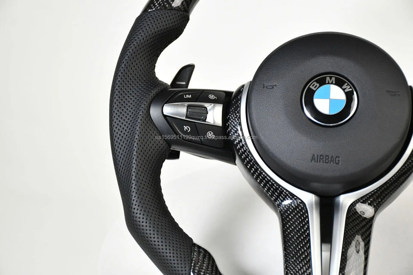 M1 M2 M3 M4 M5 F10 F20 F22 F30 F32 F36 F40 F90 E90 E91 E70 Custom BMW F30 LED Steering Wheel Carbon Fiber Forged For BMW