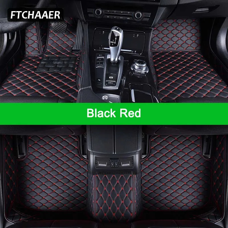 FTCHAAER Custom Car Floor Mats For Audi A3 S3 Saloon Limousine 2013-2023 Sedan Auto Carpets Foot Coche Accessorie