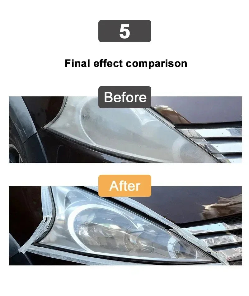 Car Headlight Repair Liquid Universal Heat Resistant Long Lasting Protective Repair Renovation Repair Agent Polishing Scratc New