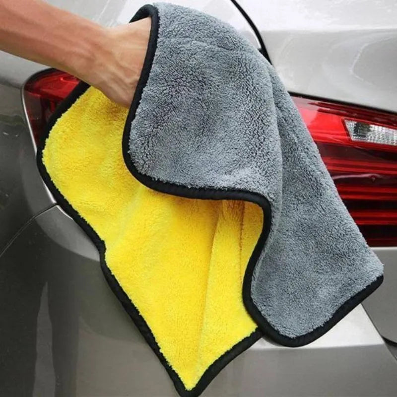 10/1Pcs Microfiber Cleaning Towel Car Cleaning Cloths Professional Detailing Car Drying Microfiber Towel Wash Towels Accessories