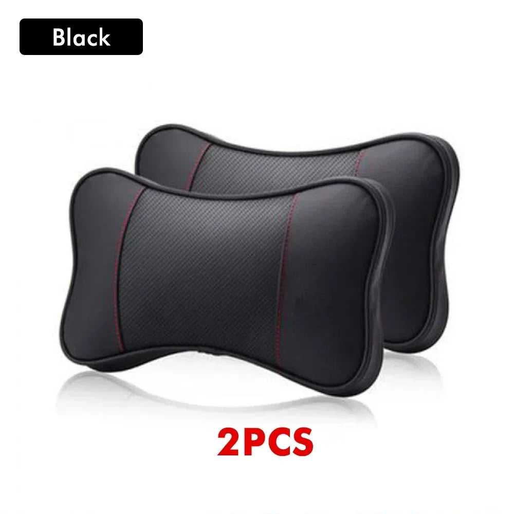 Car Seat Headrest Restraint Auto Safety Head Neck Rest Relax Pillow Cushion Pad Breathable Mesh Universal Car Seat Neck Pillow