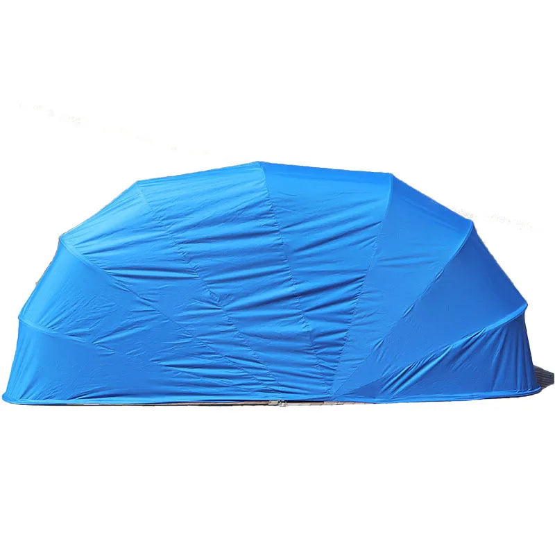 Car Tent Portable Manual Waterproof Car House Shed Foldable Shelter Carport Parking Canopy Galvanized Steel Retractable Garage