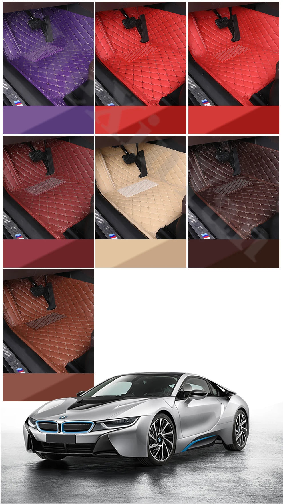 Custom Car Floor Mat for Audi A5 S5 sportback Sedan 2017 2018 2019 2020 2021 2022 auto Rug Carpet Footbridge accessories styling