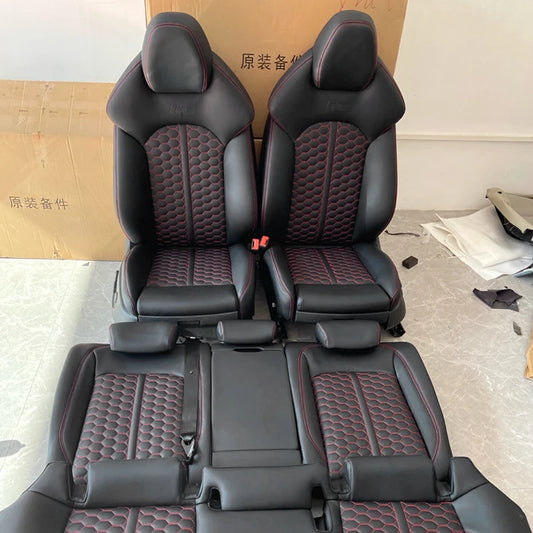 A3 A4 A5 A6 A7 A8 Q3 Q5 Q7 carbon fiber bucket seat For all Audi to RS Car accessories racing sports seats custom leather design