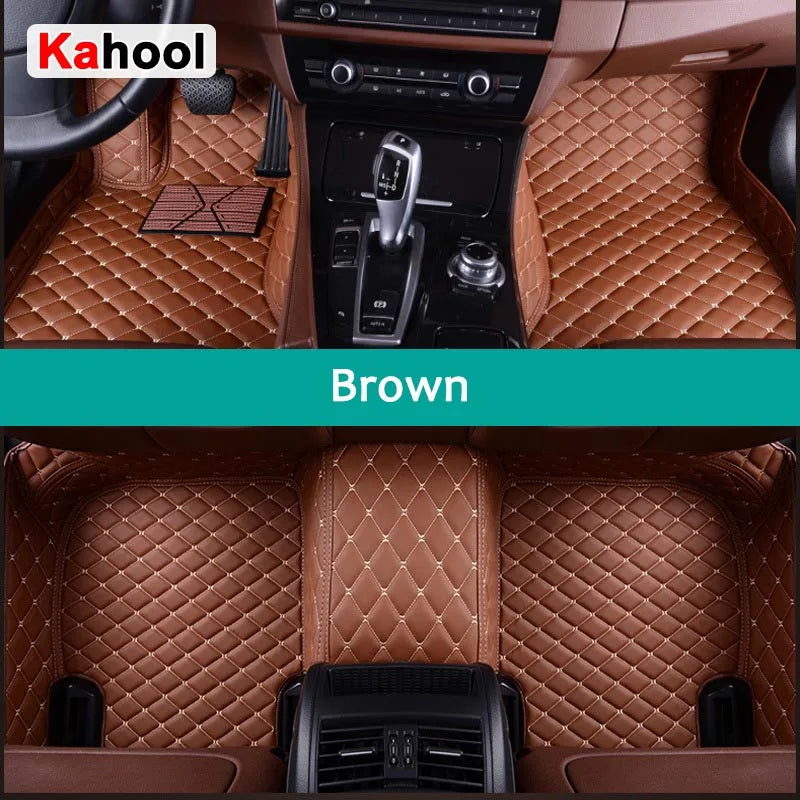 Custom Car Floor Mats For Audi A4 Saloon B8 B9 Auto Carpets Foot Coche Accessorie