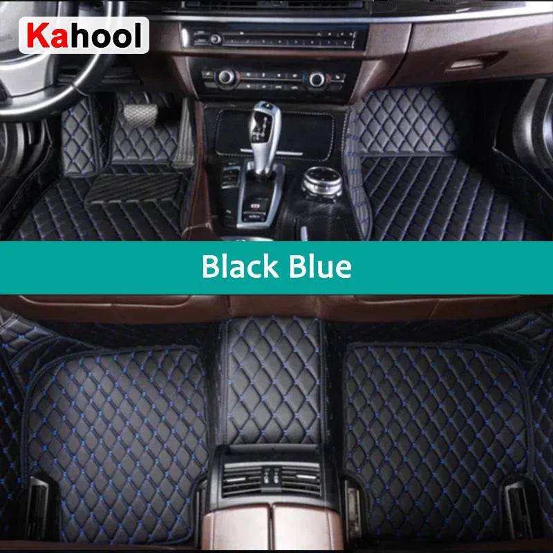 Custom Car Floor Mats For Audi A4 Saloon B8 B9 Auto Carpets Foot Coche Accessorie