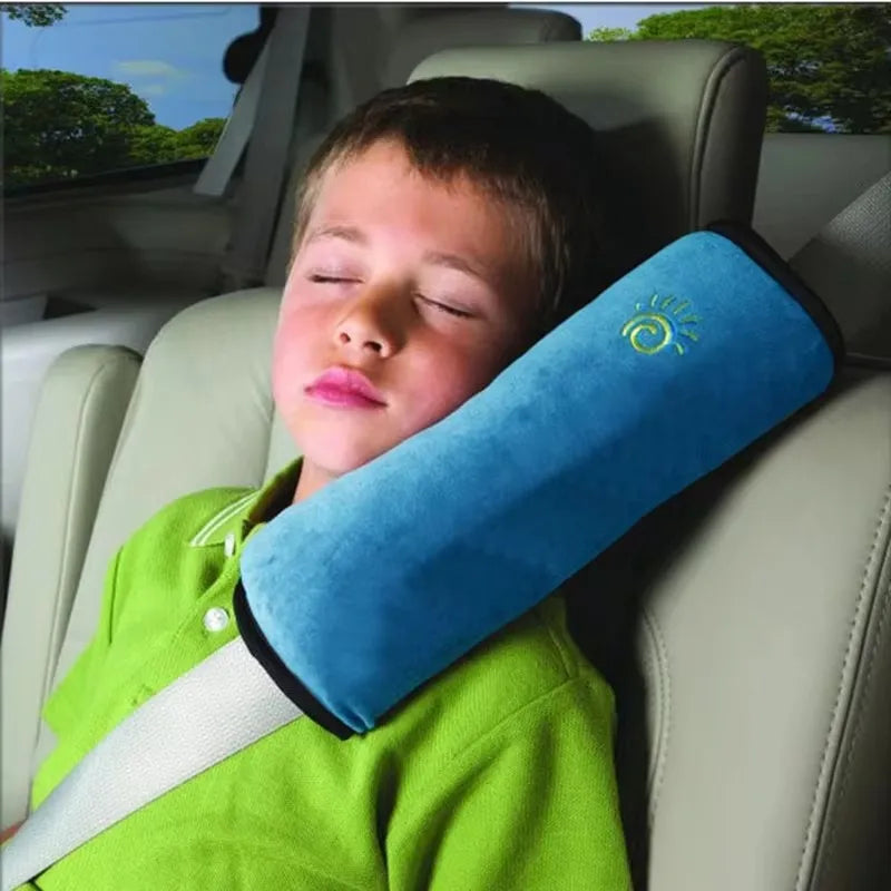 Baby Travel Sleep Positioner Protect Auto seatbelt Adjust Plush Cushion Shoulder Car Safety Belts Pillows cover for Kid Children