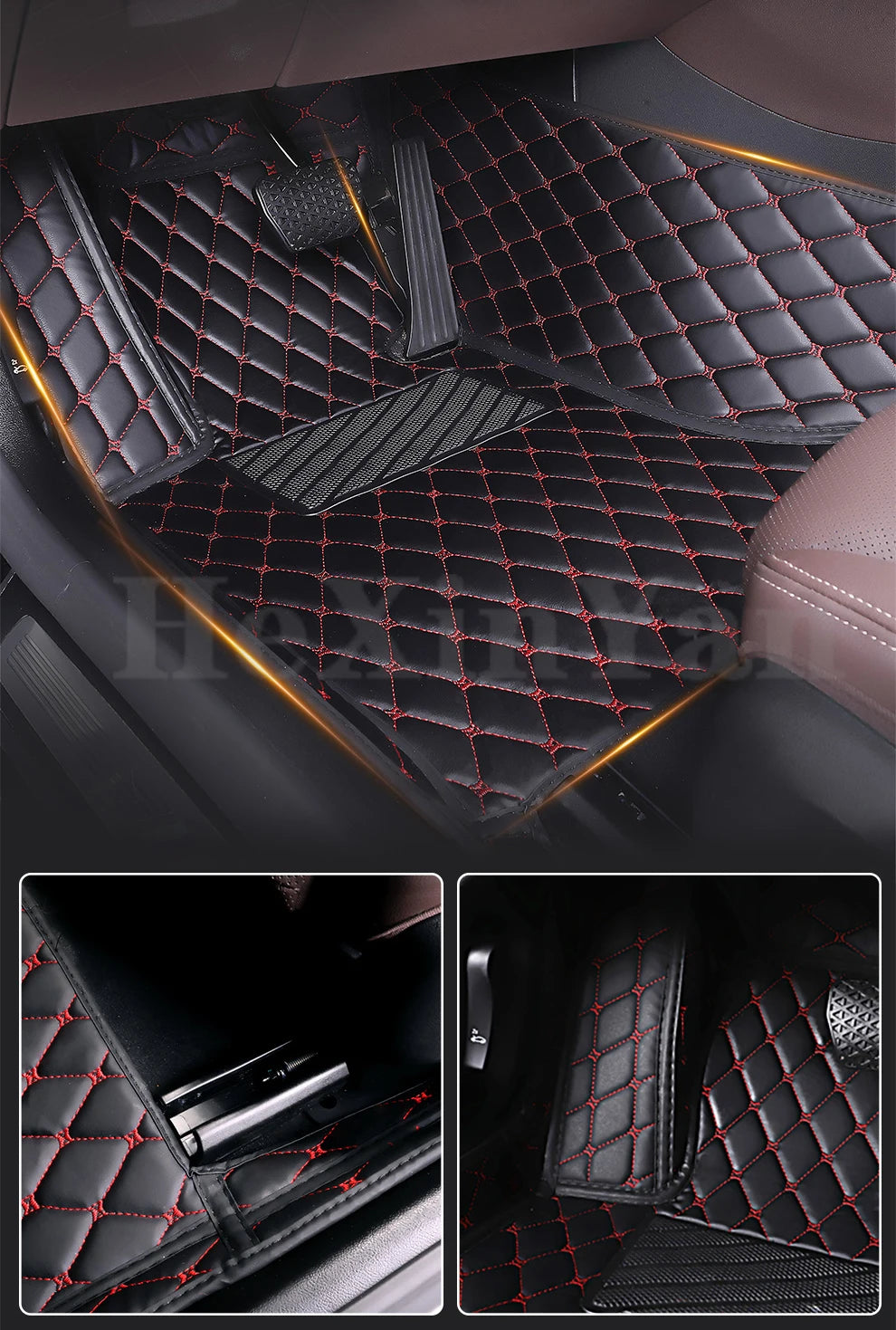 Custom Car Floor Mat for Audi A5 S5 sportback Sedan 2017 2018 2019 2020 2021 2022 auto Rug Carpet Footbridge accessories styling