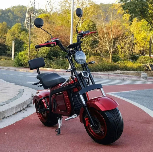 New Design City Harley Aluminum Electric Scooter Motorcycle 10000W