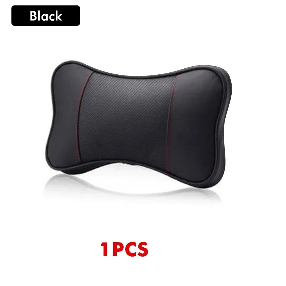 Car Seat Headrest Restraint Auto Safety Head Neck Rest Relax Pillow Cushion Pad Breathable Mesh Universal Car Seat Neck Pillow