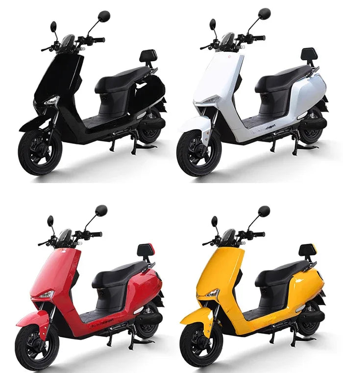 Wholesale 60V long range high speed 1200W electric scooter two wheels electric motorcycle for sale