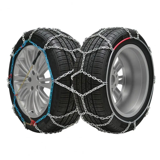 2PCS/Set Car Winter Snow Chains Iron Snow Chain Non-slip Chain Anti Skid Powerful Tire Wheels Chain Truck Snow Chains Supplies