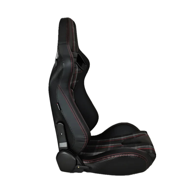 Hot Sale New pvc leather Single slider racing universal bucket seats for sale